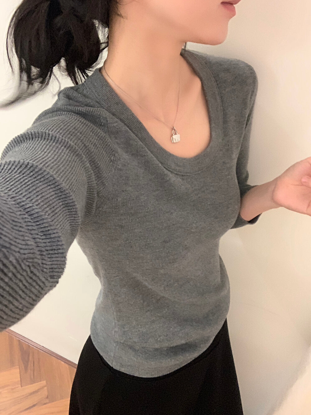 Kelly Designs Multiple Colors Big U Neck Top (Instock)