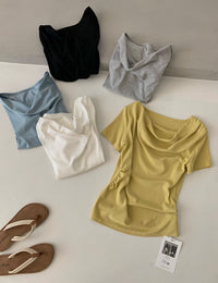 Kelly Designs U Neck top-4 colors (Instock)