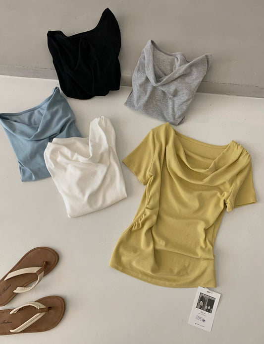 Kelly Designs U Neck top-4 colors (Instock)
