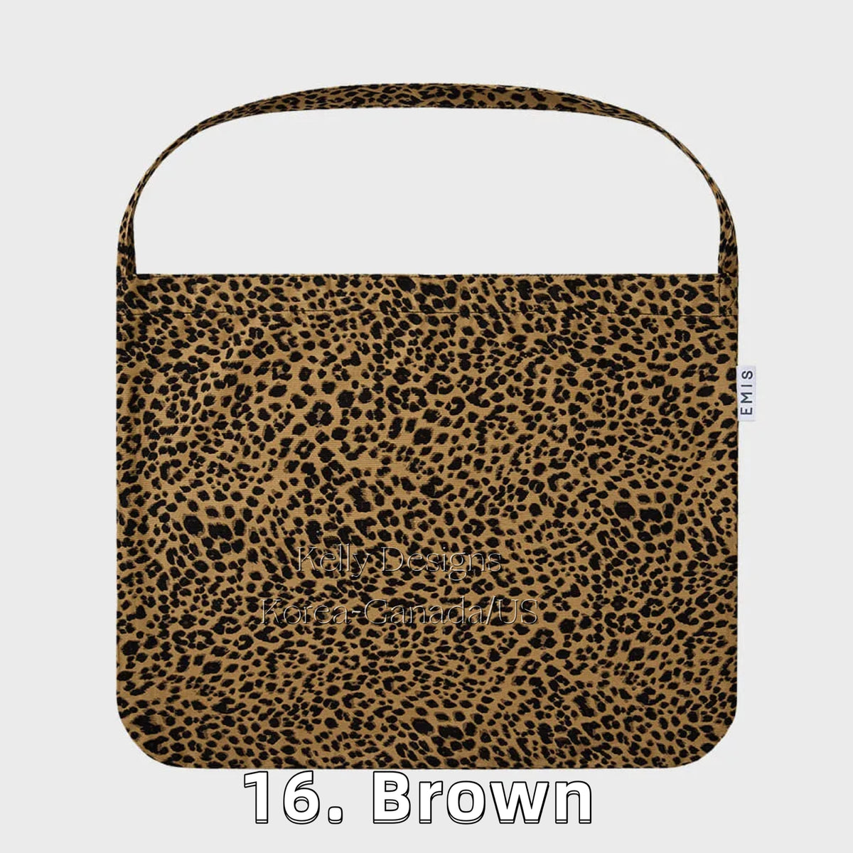 EMIS Eco Bag Collection – Leopard & Paisley (Preorder)