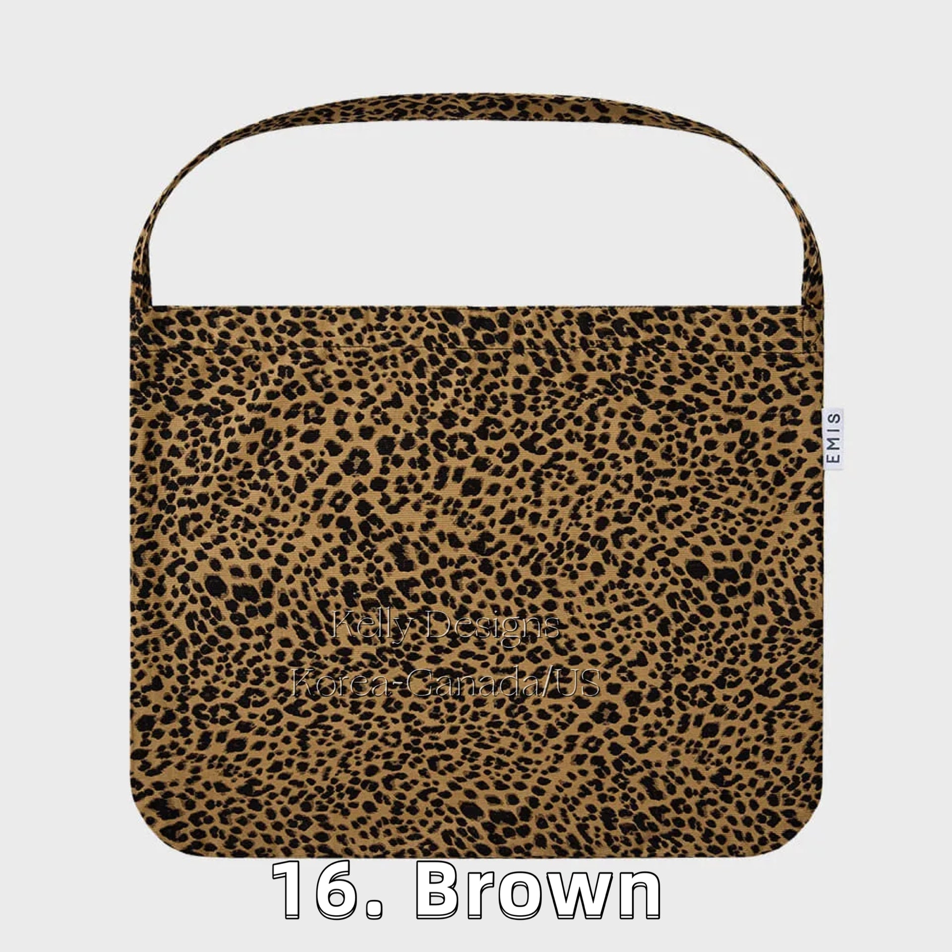 EMIS Eco Bag Collection – Leopard & Paisley (Preorder)