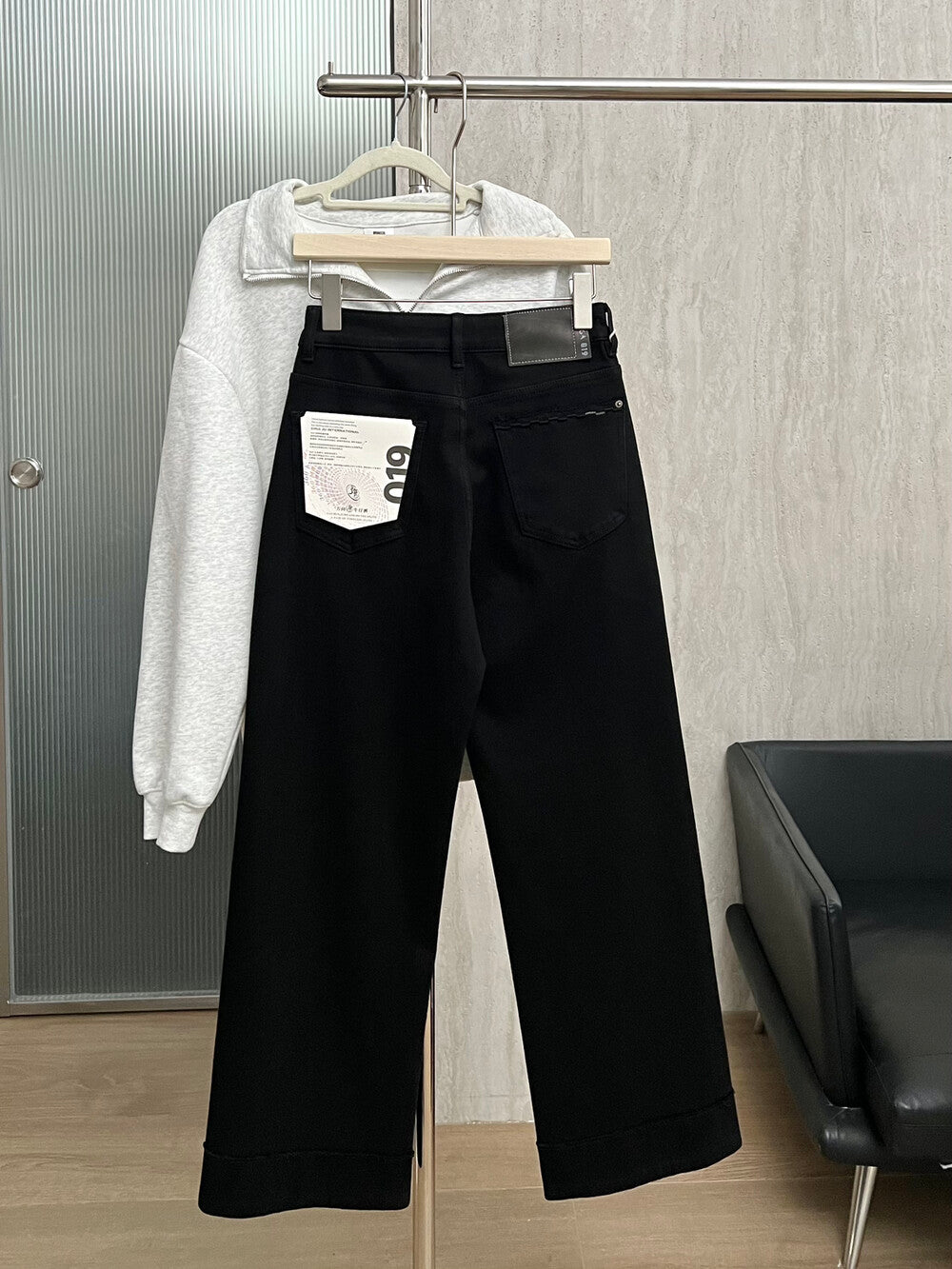 Kelly Designs Black Fall Jeans(Instock)