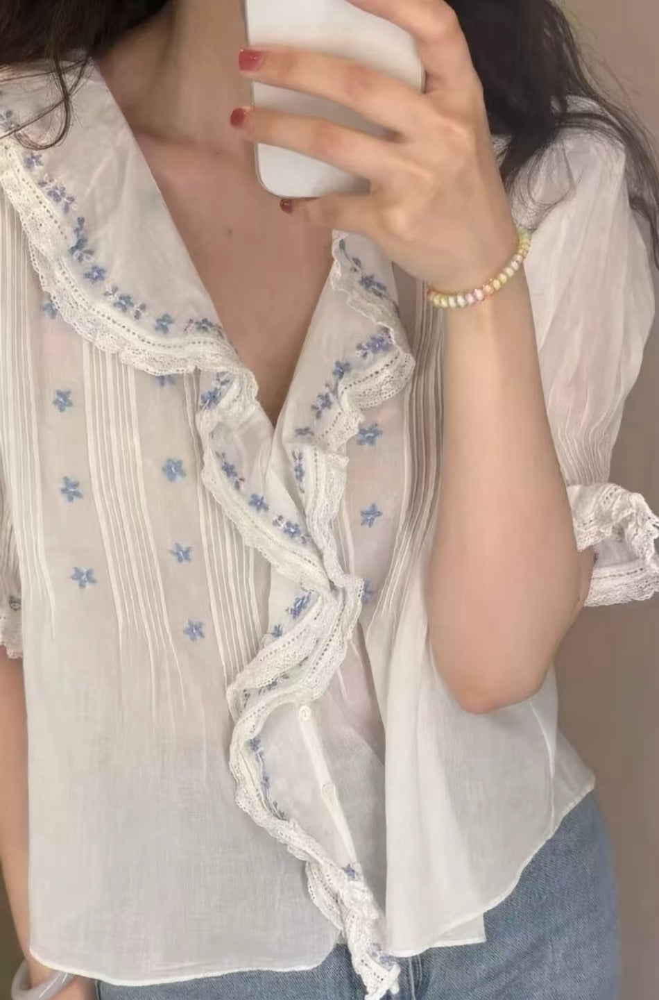 Kelly Designs French Styles Blouse Top (Instock)
