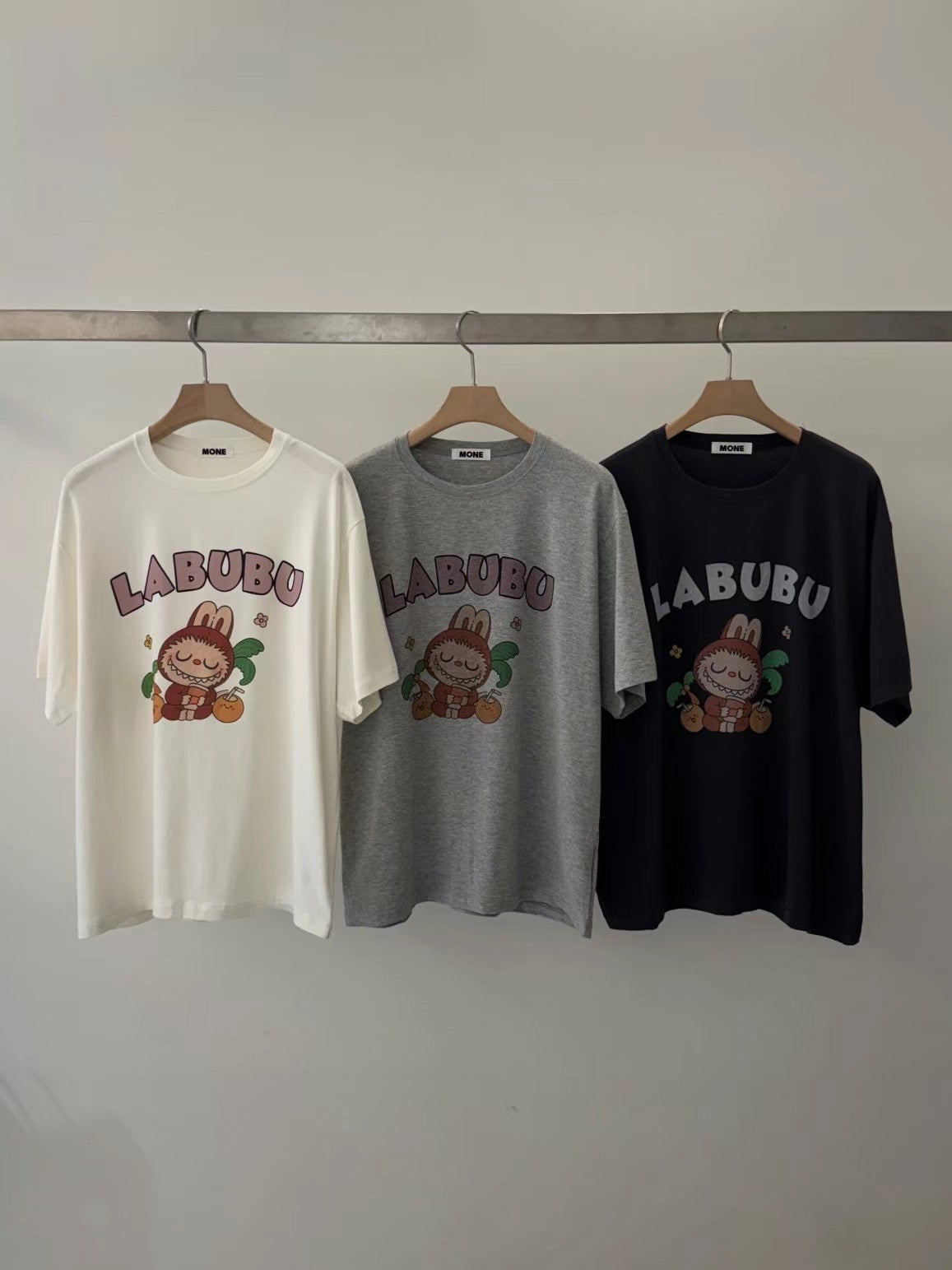 Korean APM Collection Labubu Graphic T-Shirt (Instock)