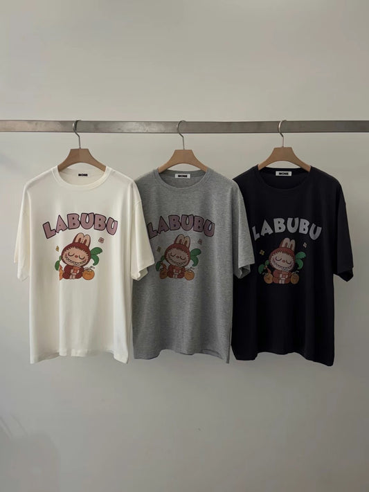 Korean APM Collection Labubu Graphic T-Shirt (Instock)