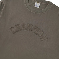 CHAMPION Korea Arch Logo Loose-Fit Appliqué Long-Sleeve T-Shirt – Brown | BTS V Pick (Preorder)