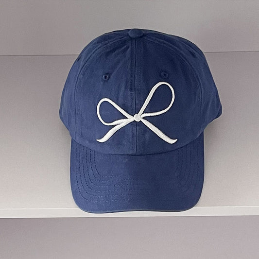 Kelly Designs Bow-Knot Navy Cap(Instock)