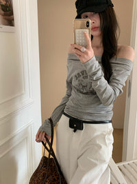 Kelly Designs Off Shoulder Top-2 Colors（Instock)