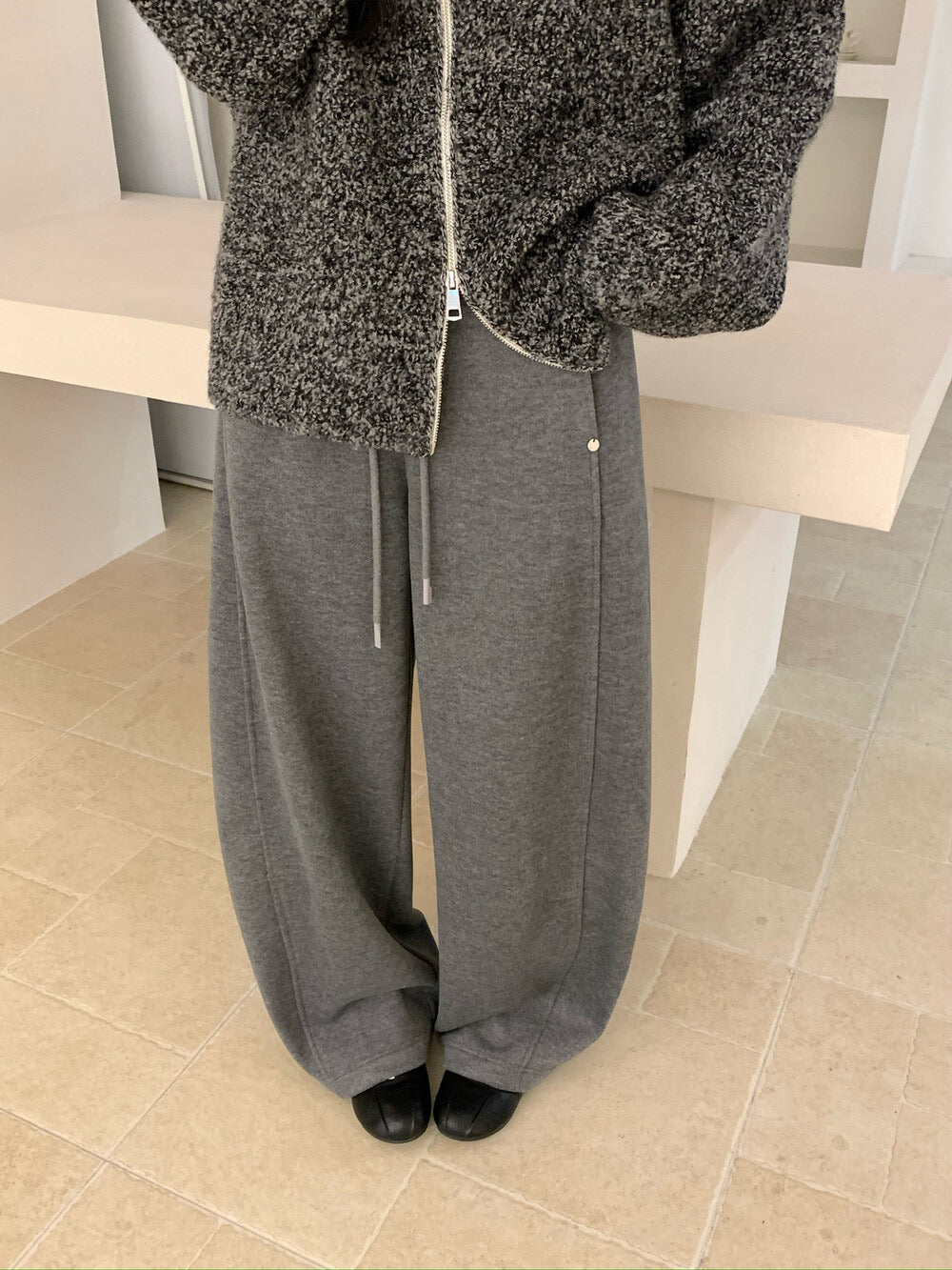 Kelly Designs Fleece-Lined Wool Blend Relaxed Blade-Cut Pants | Upgraded Baby Fleece (Instock)