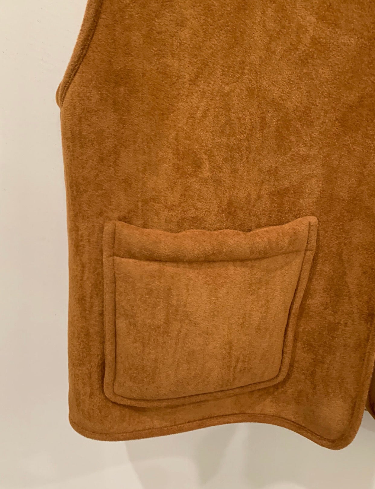 Kelly Designs Lambswool Brown Vest (Instock)