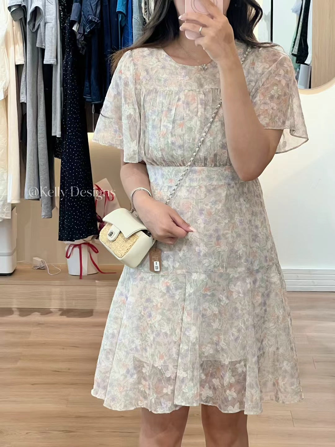 Korean APM Collection Flower Dress (Instock)