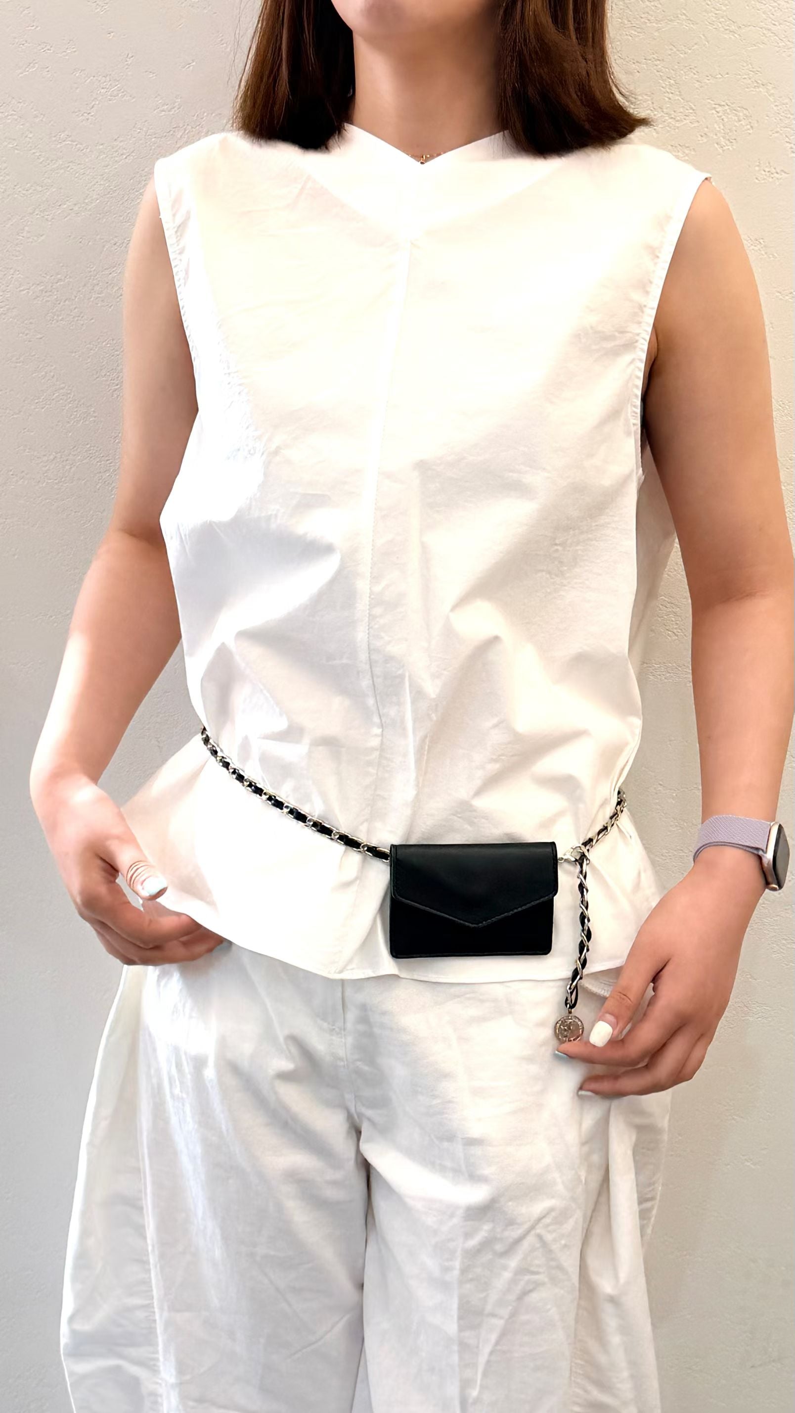 Korean APM Collection Leather Chain Belt (Instock)