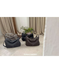 Korean APM Collection BUCKS&LEATHER Leather Bag - 2 ways strap (Preorder)