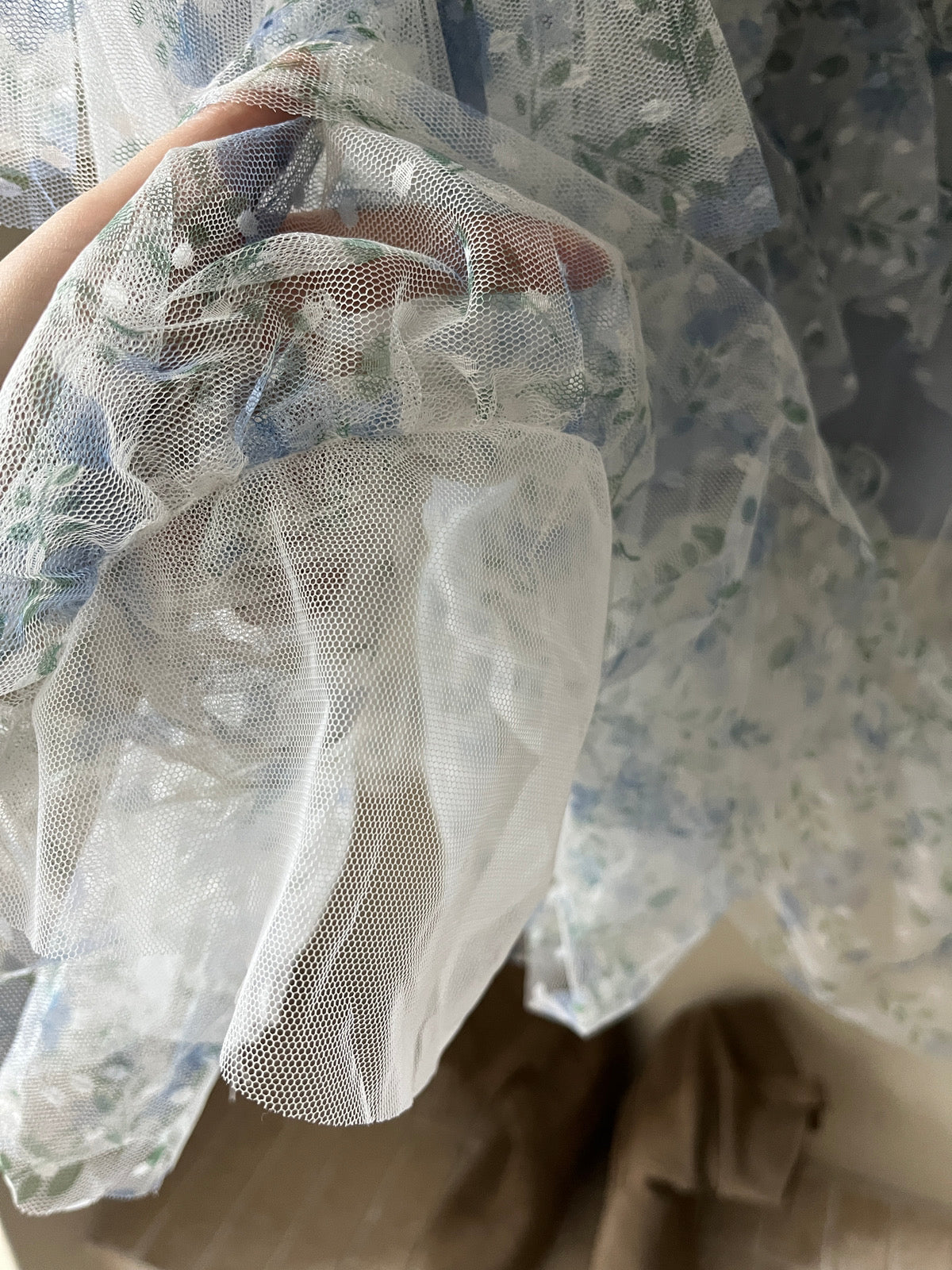 Kelly Designs Romantic Layered Tulle Maxi Skirt – Blue (Instock)