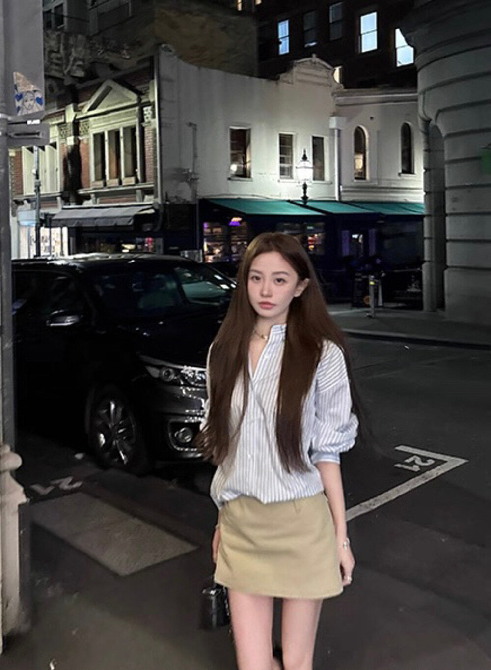 Kelly Designs 2 Colors Back Ribbon Shirt (Instock)