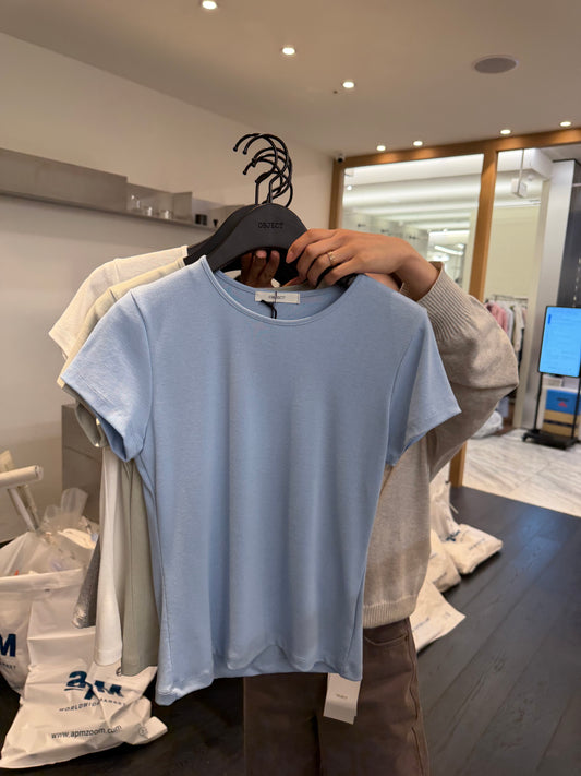 Korean APM Collection Slim Strech Tshirt-6 Colors (Instock)