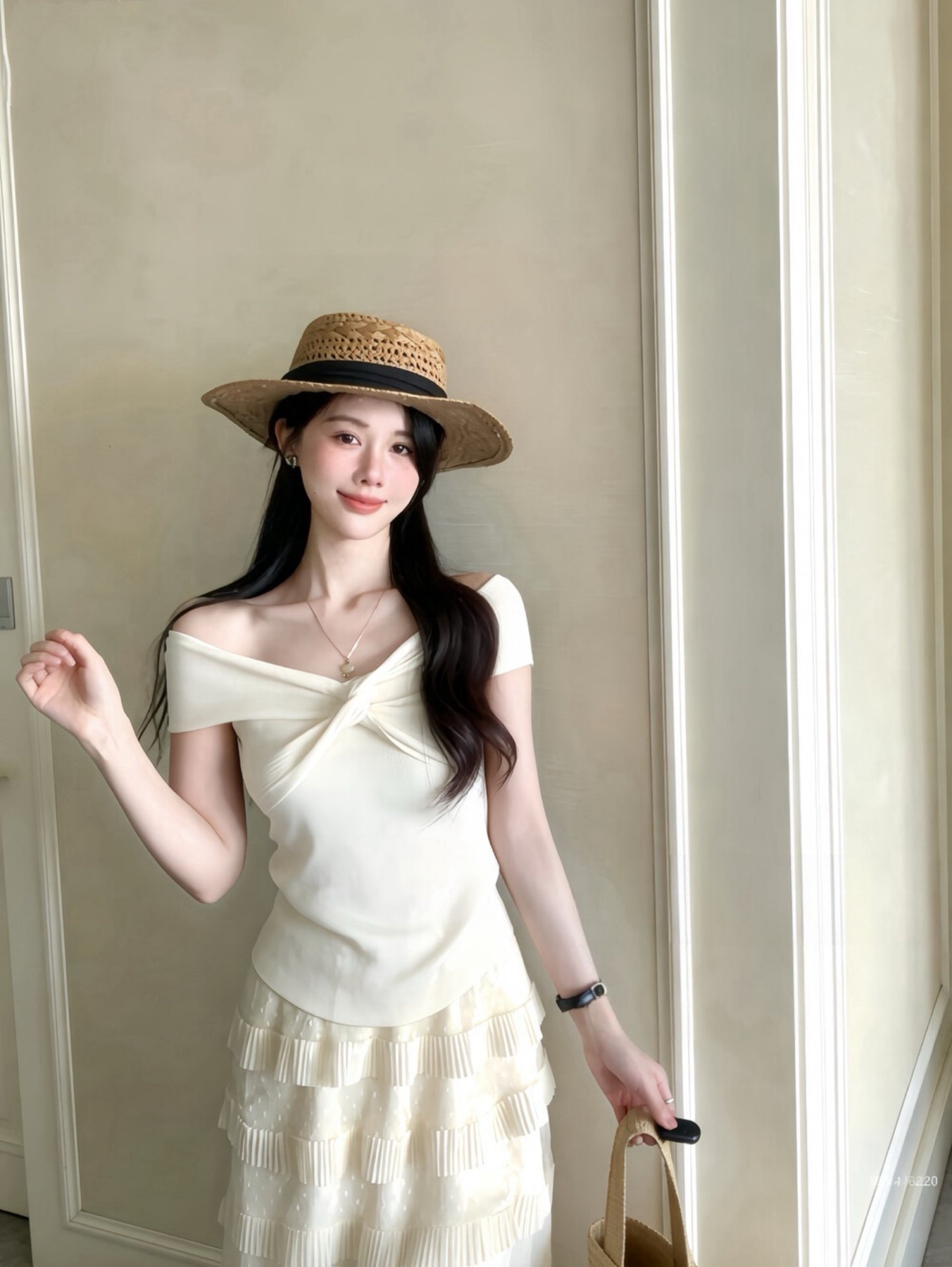 Kelly Designs Off Shoulder Knit Top-2 Colors (Instock)