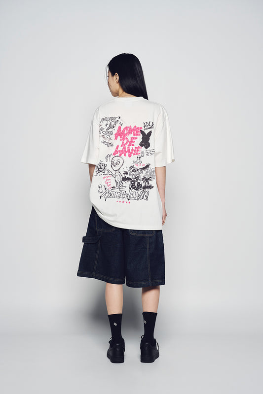 ADLV ALIEN UNIVERSE SHORT SLEEVE T-SHIRT
 (Instock)