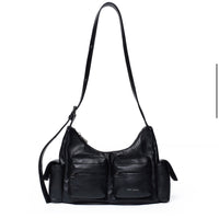 Korean Collection Samo Ondoh pocket mug bag M nappa black (Preorder)
