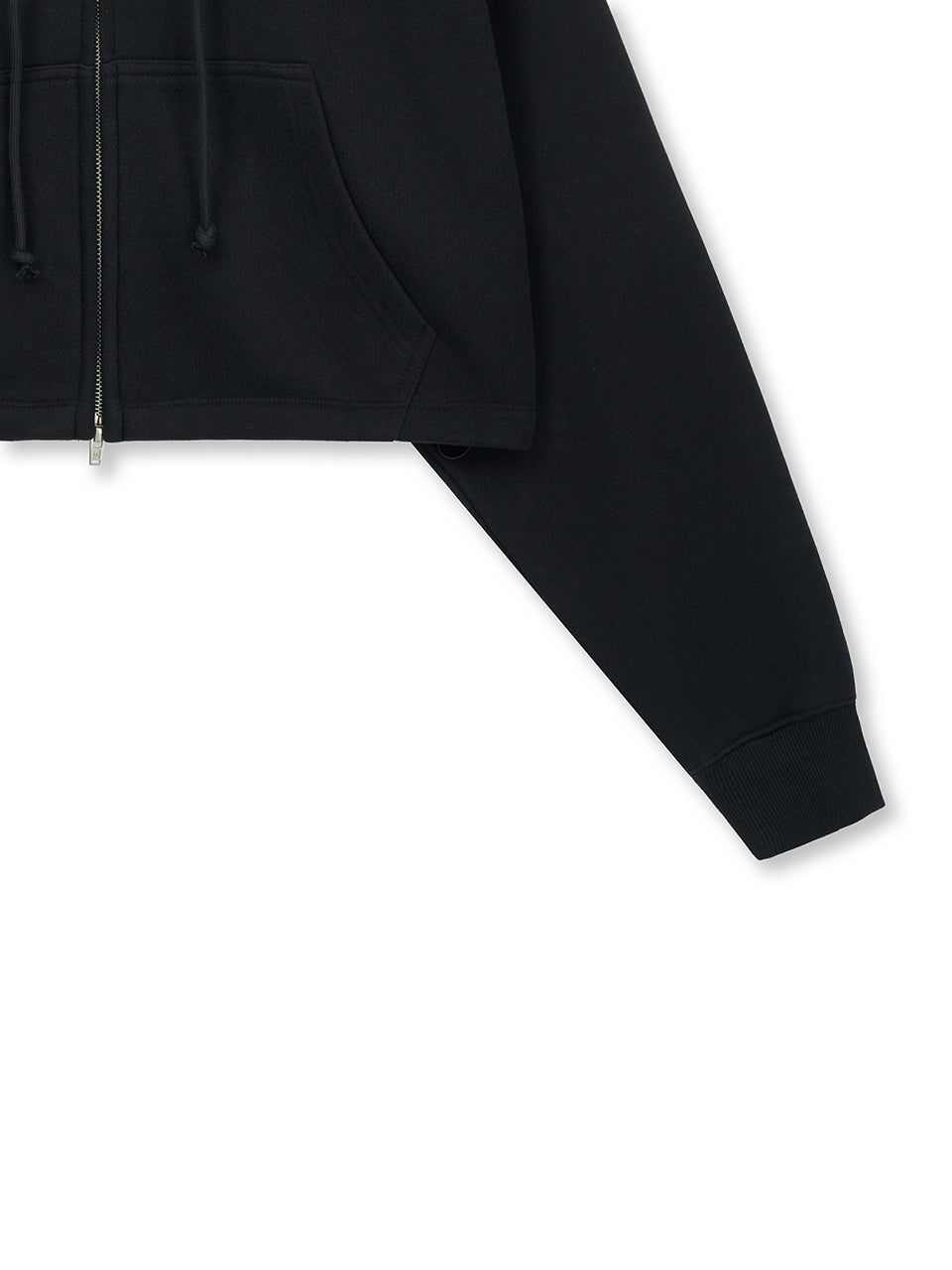 Matin Kim Graffiti Logo Crop Hoody Zip Up (Instock)