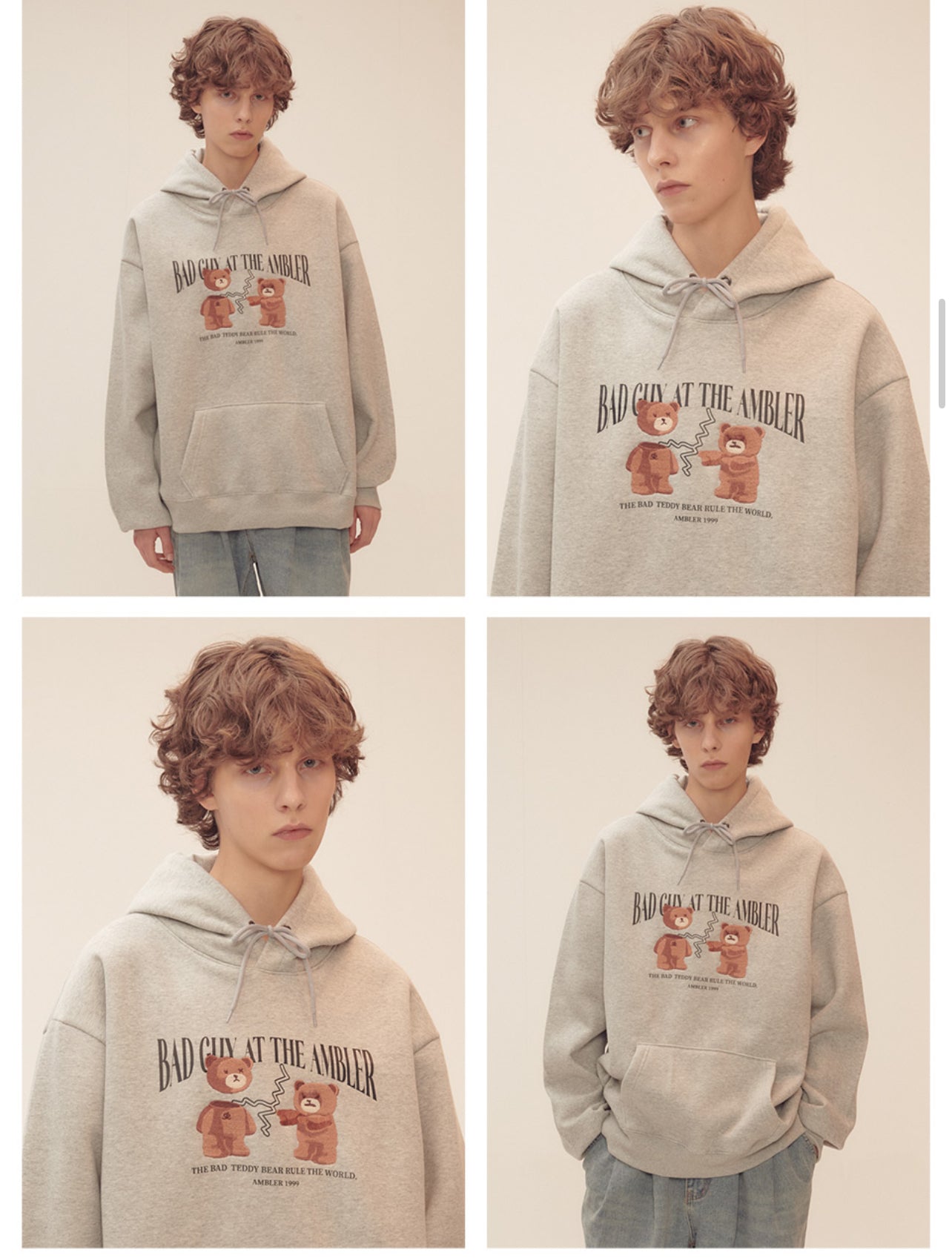 Ambler Bad guy at the Ambler Grey Hoodie (Preorder)