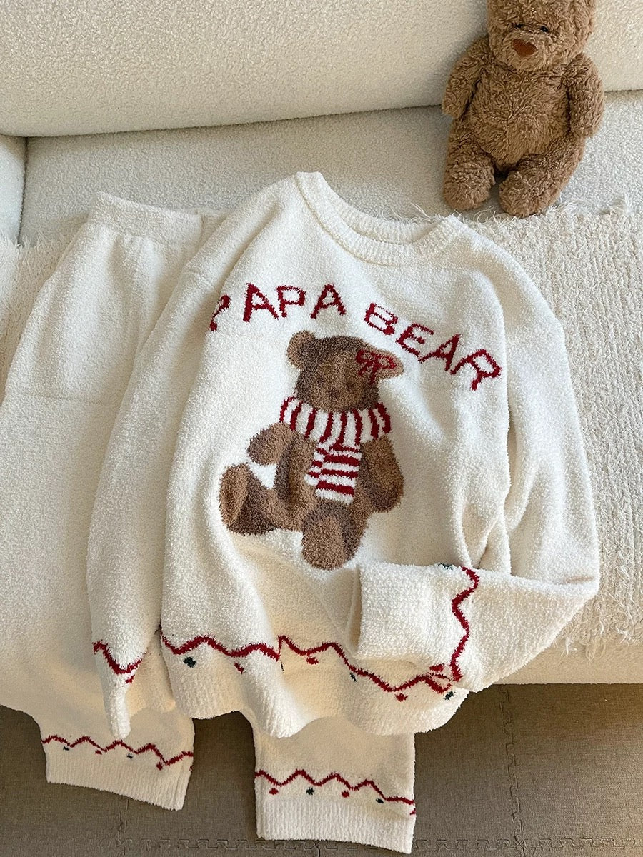 Kelly Designs Teddy Coral Fleece Pajama Set (Instock)