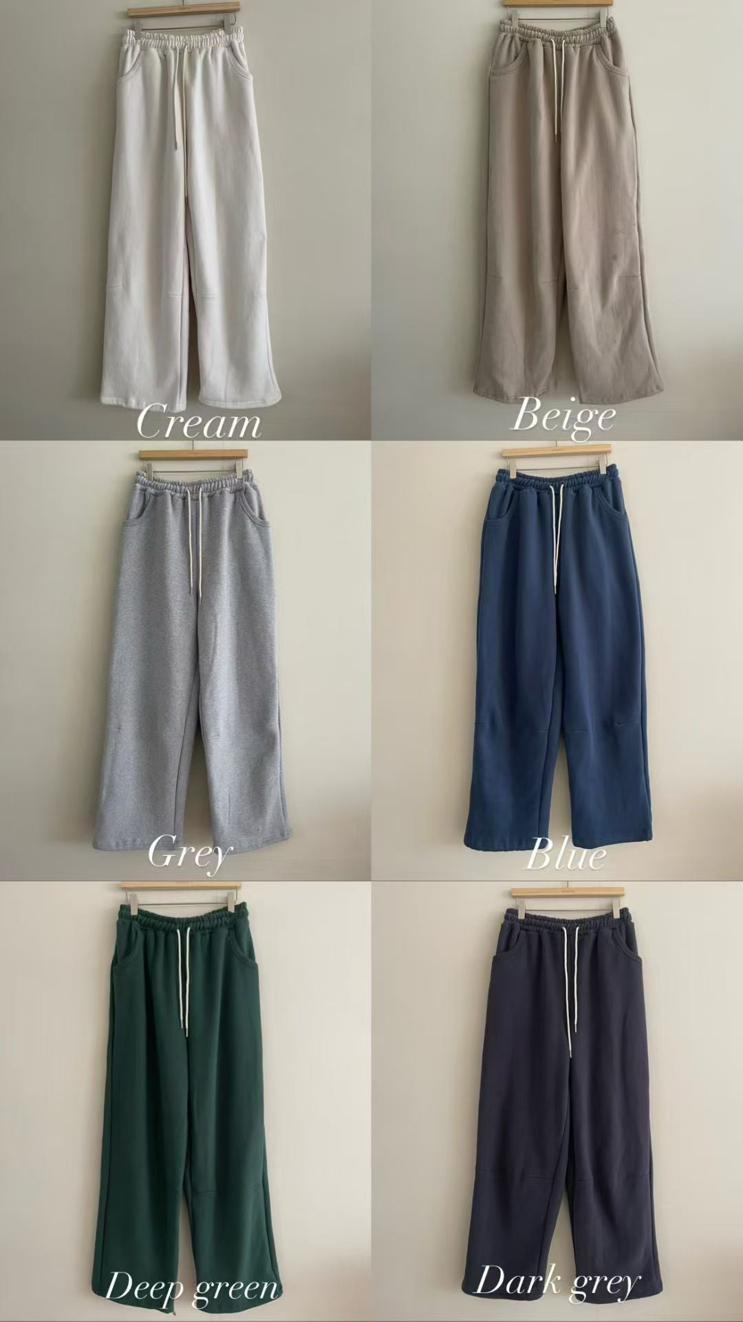 Korean APM Collection Napping 2Ways Pants-Multiples Colors (Instock)