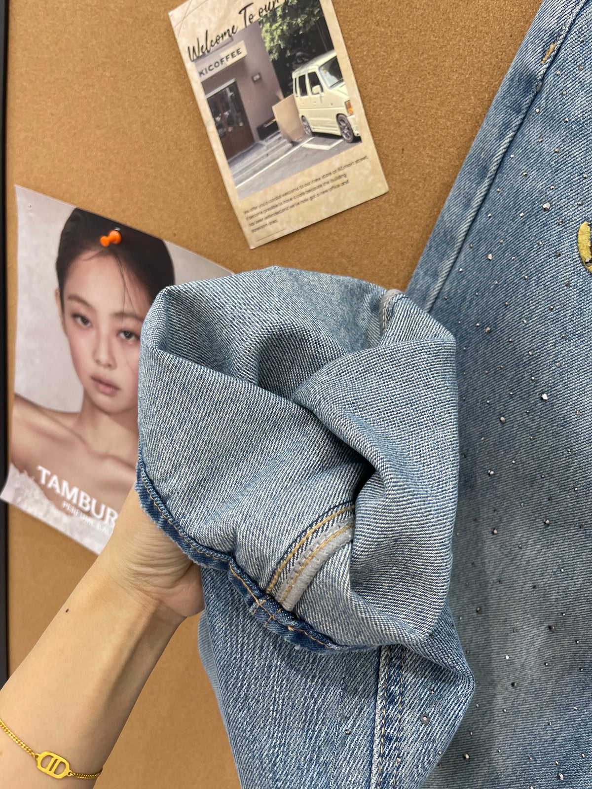 Kelly Designs Four Season Embroidery Horse Jeans-With Belt (Instock)