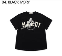 Mardi Mercredi TSHIRT RING WITH ROCK_4COLORS (Instock)