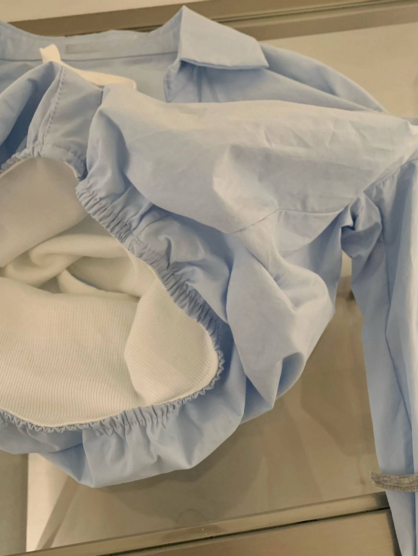 Kelly Designs 2-Piece Casual Set – Fake 2Pcs Shirt, & Mini Skirt (Instock)