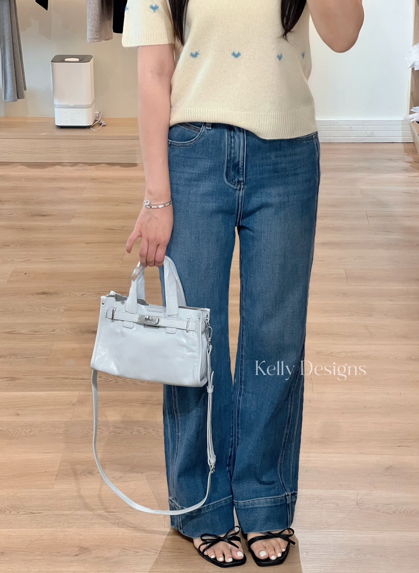 Kelly Designs 2 Colors Hearts Wool Top (Instock)