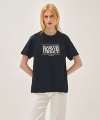 Marithe CLASSIC LOGO TEE navy (Instock)