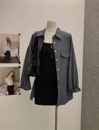 Kelly Designs Shirt & Black Dress Set (Instock)