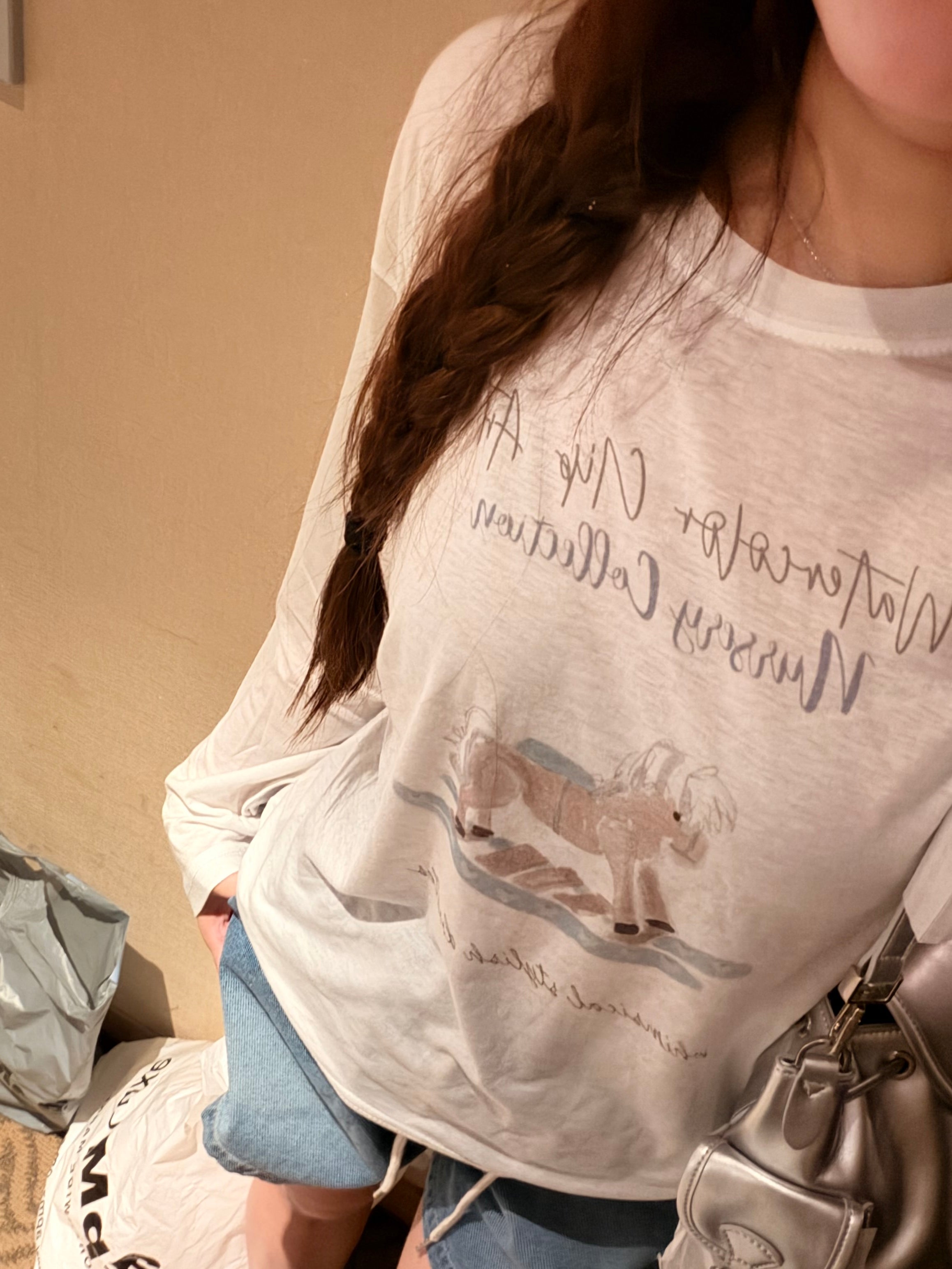 Korean APM Collection Sun Cover Long Sleeves Top-2 Colors (Instock)