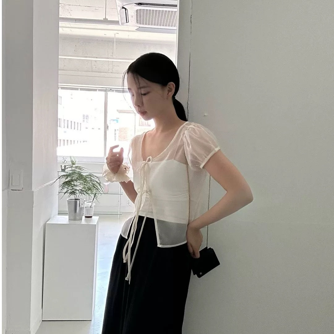 Korean APM collection White Shirt (Instock)