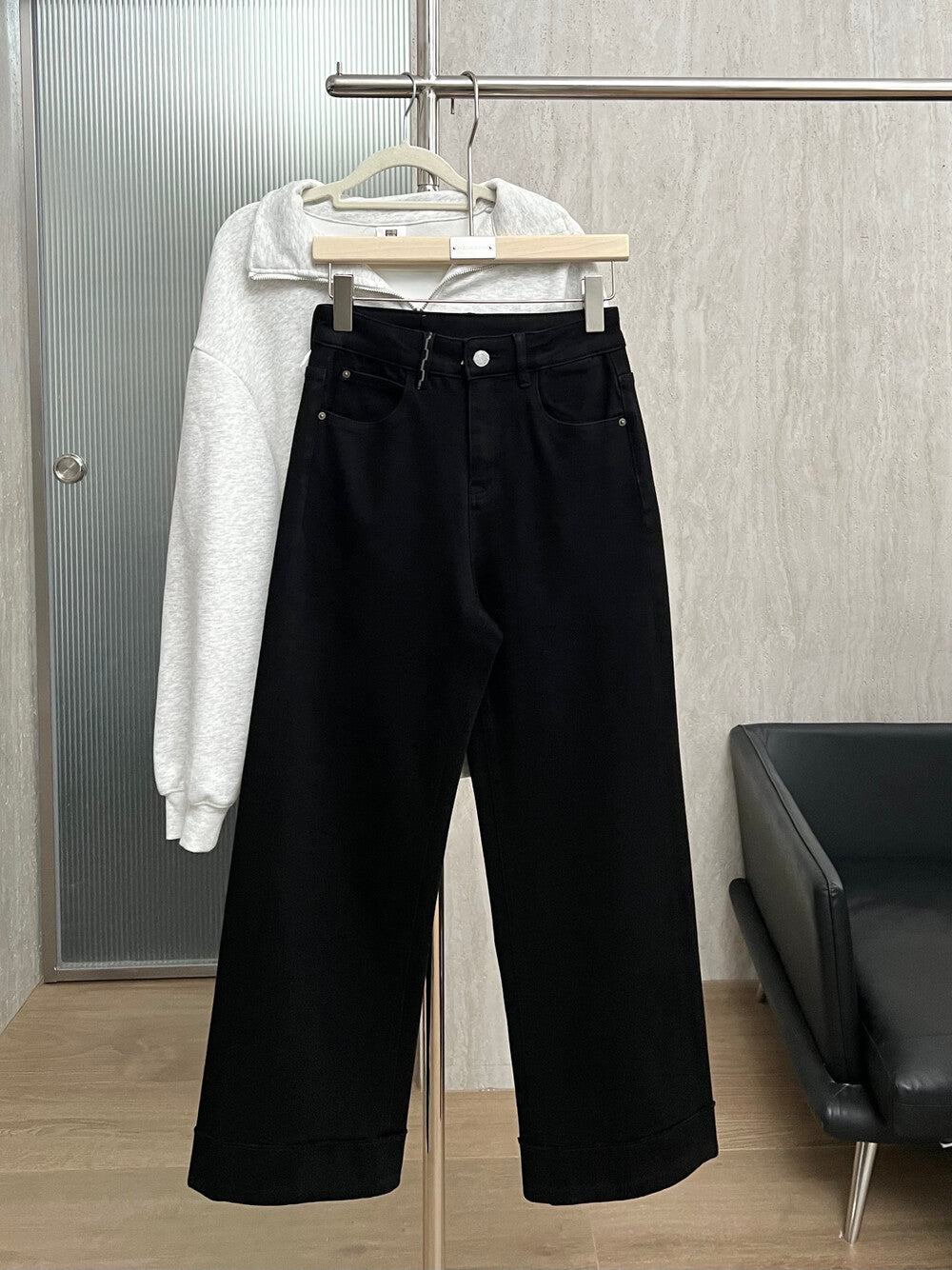 Kelly Designs Black Fall Jeans(Instock)