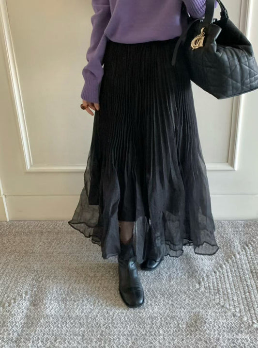 Kelly Designs Puffy Black Skirt (Instock)