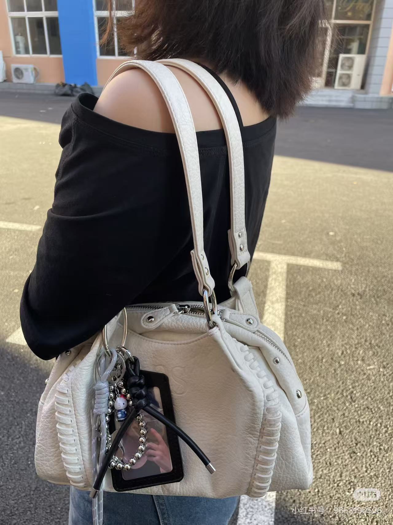 Ason BONITA MINI BAG / IVORY (Instock)