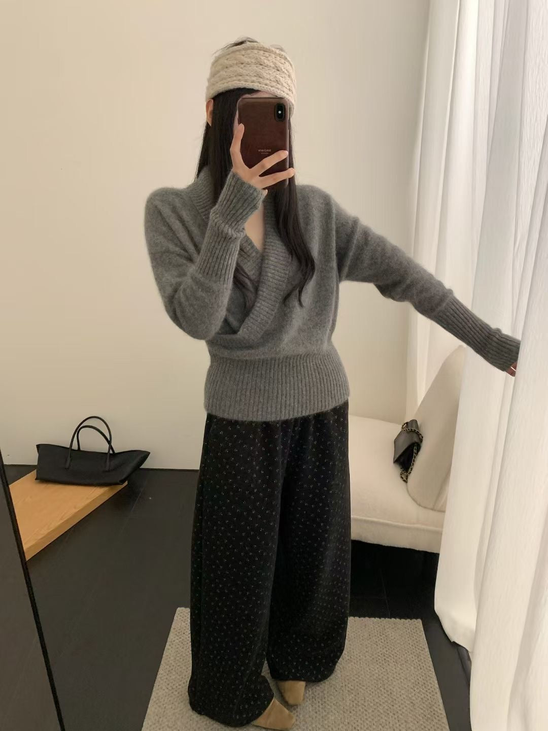 Kelly Designs Soft V-Neck Wrap Knit Sweater-3 Colors (Instock)