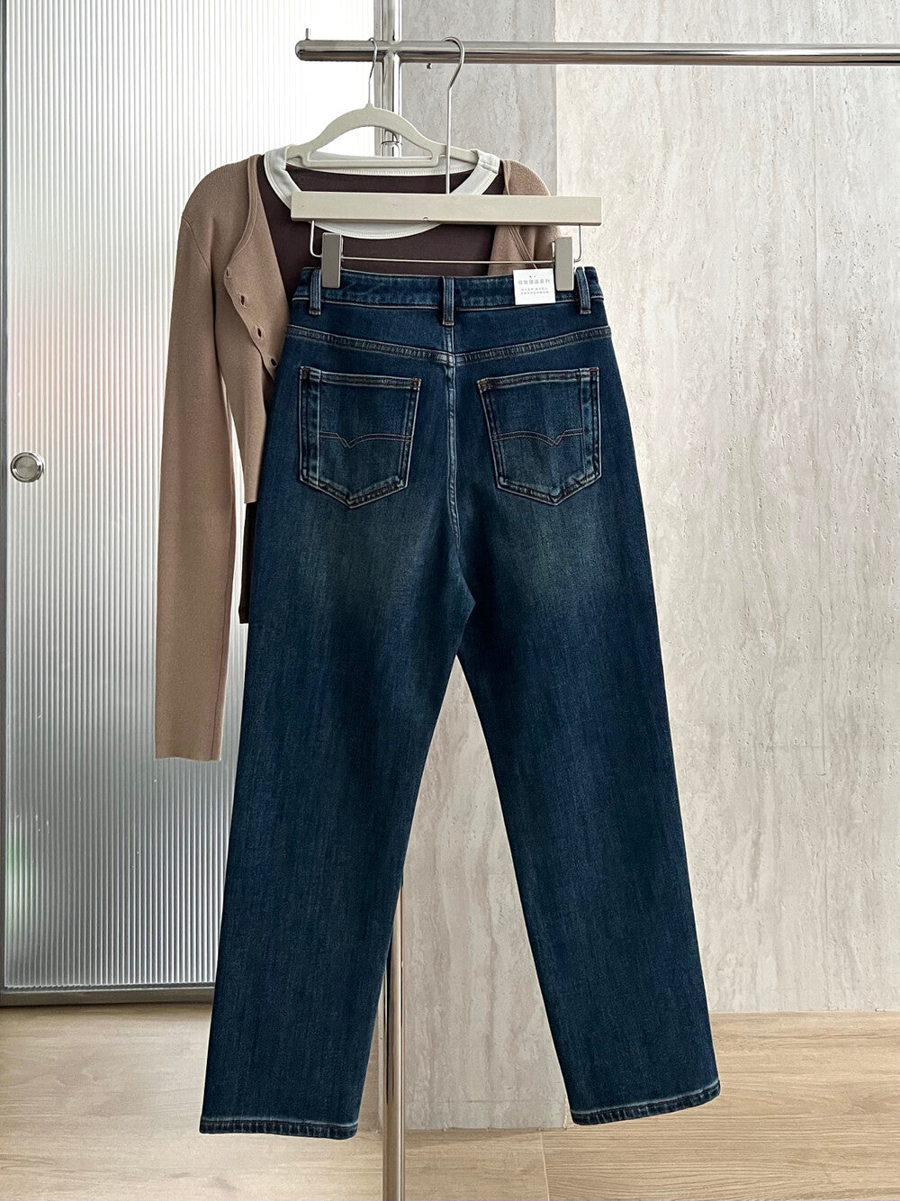 Kelly Designs Straight Navy Napping Jeans (Instock)