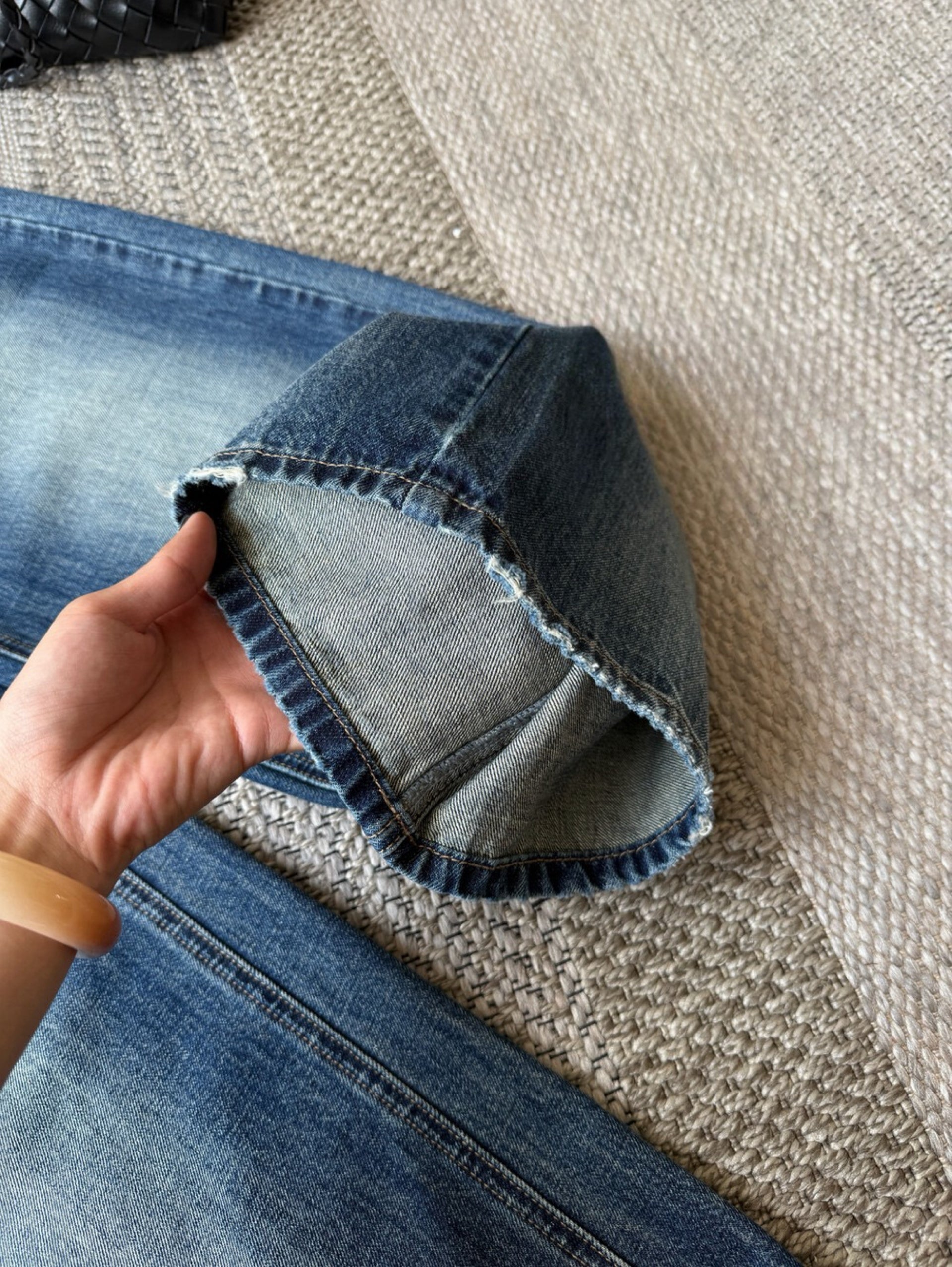 Kelly Designs Vintage Wash Wide Leg Jeans (Instock)