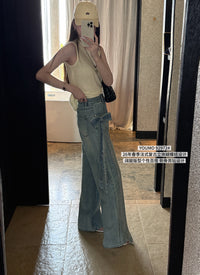 Kelly Designs Side Ribbons Four Season Jeans(Instock)