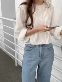 Korean APM Collection Ounce Blouse Top (Instock)