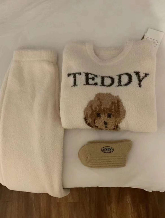 Kelly Designs Winter Fluffy Flannel Dog Pajamas Set(Instock)