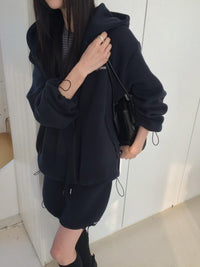 Korean APM Collection Spring Casual Skirt-Navy/Grey (Instock)