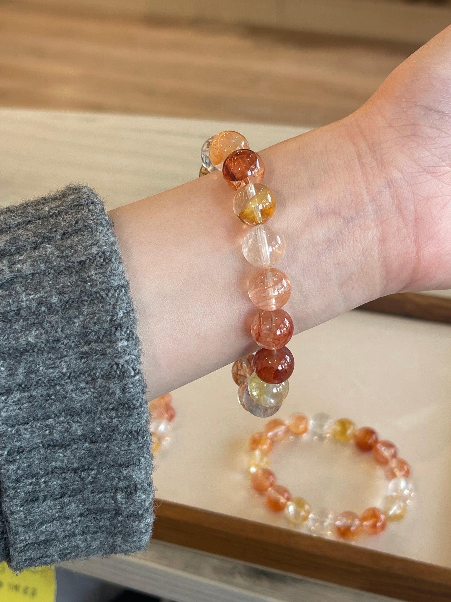 Kelly Designs Koi Gum Flower Natural Crystal (Instock)