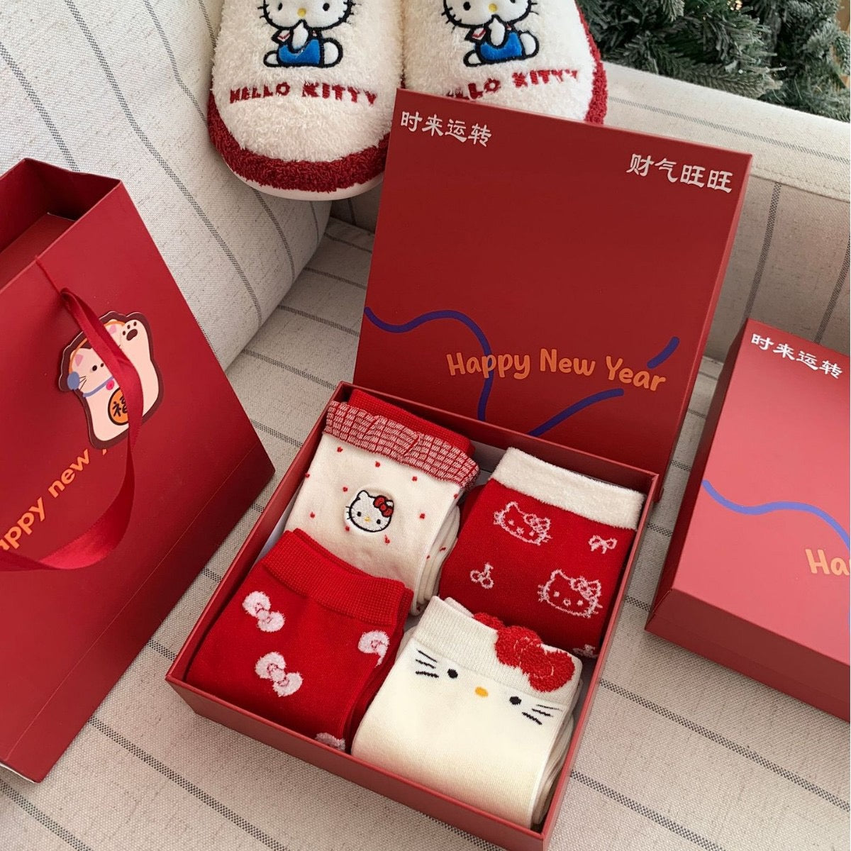 Kelly Designs New Year Socks Box Set (Instock)