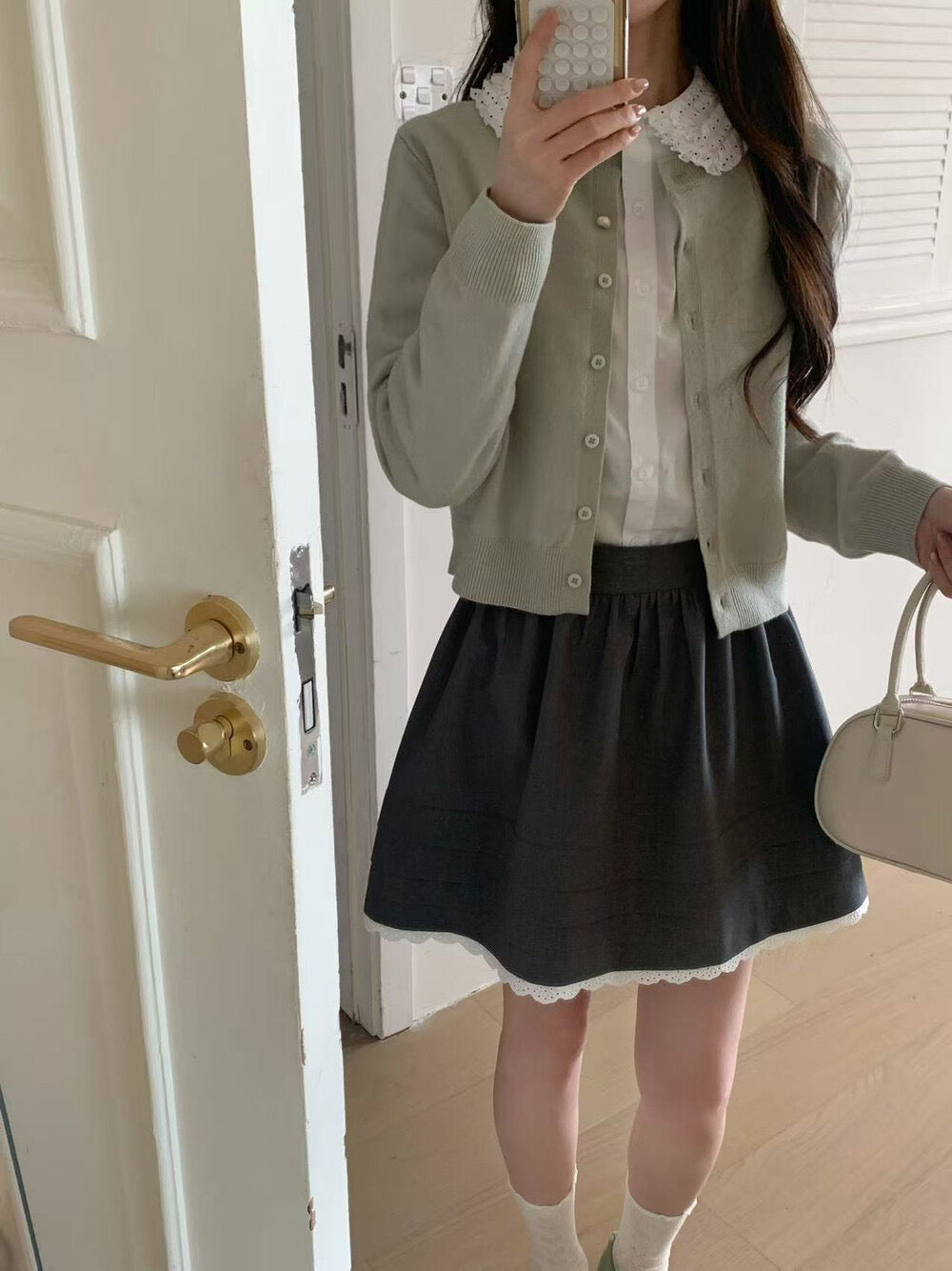 Kelly Designs Lace Layer Skirt-2 Colors（Instock)