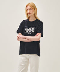 Marithe CLASSIC LOGO TEE navy (Instock)