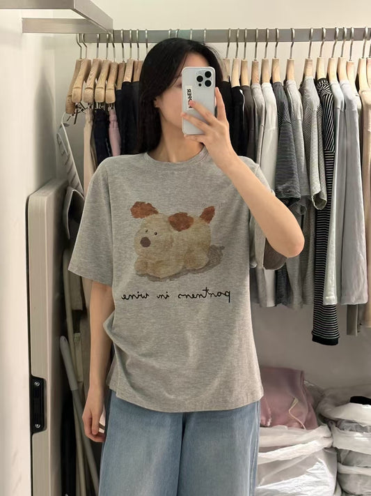 Korean APM Collection Puppy Tshirt (Instock)